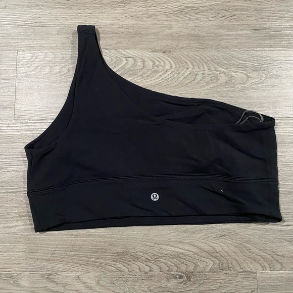 Lululemon Align Asymmetrical Bra Black 14 - Picture 3 of 5